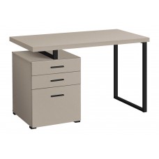BRIDGE OFFICE DESK Taupe Beige